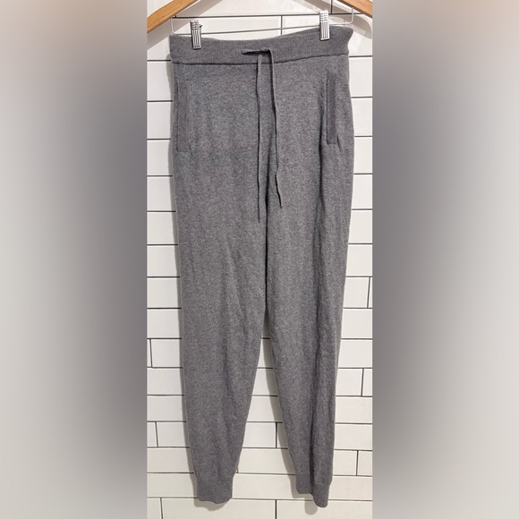 Greenmount Cashmere Jogger Pants heather gray S - Picture 5 of 10